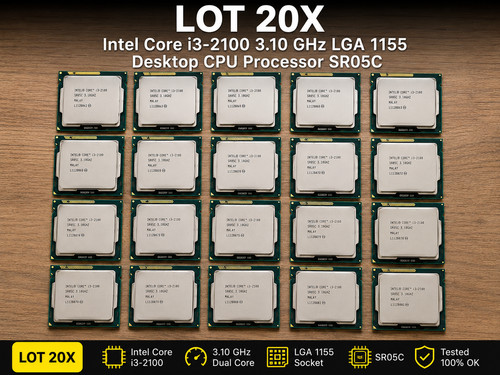 Lotto 20x processore cpu - 20x,