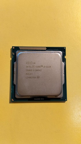 Cpu intel core - core, i3-3220