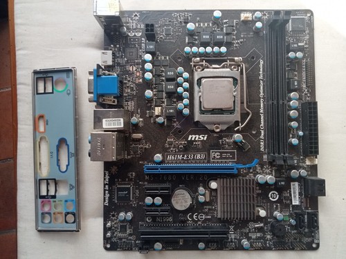 Msi h61m e33 mainboard - msi, h61m-e33